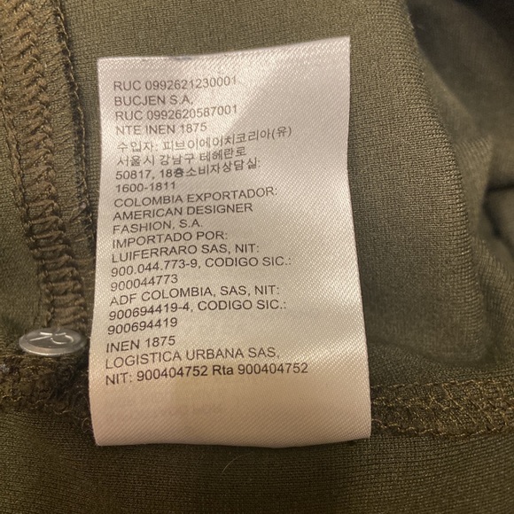EUC Calvin Klein Olive Green Jegging, size US 8 - Picture 10 of 10